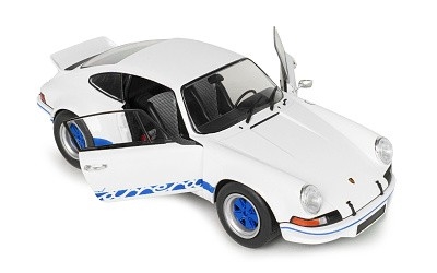 Porsche 911 RSR 1973 White / Blue Carrera Stripes - Photo 6