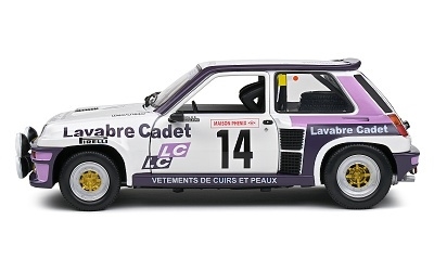 RENAULT 5 TURBO #14 AURIOL / NOUVAILLE RALLY LYON CHARBONNIERE 1983 - Photo 2