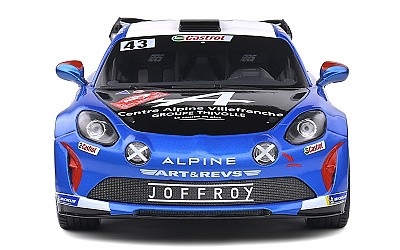ALPINE A110 RALLY #43 GUIGOU/ CORIA RALLY MONTE CARLO 2021 - Photo 4