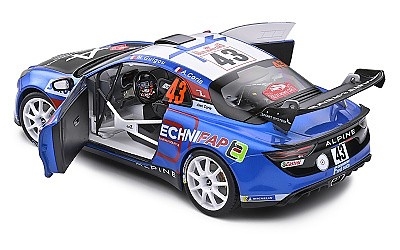 ALPINE A110 RALLY #43 GUIGOU/ CORIA RALLY MONTE CARLO 2021 - Photo 5