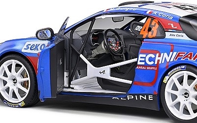 ALPINE A110 RALLY #43 GUIGOU/ CORIA RALLY MONTE CARLO 2021 - Photo 6