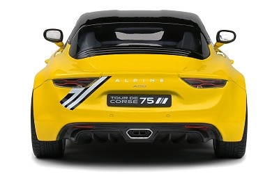 RENAULT ALPINE A110S TOUR DE CORSE 75 2022 YELLOW - Photo 2