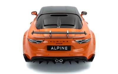 Alpine A110 Radicale 2024 ORANGE COBALT - Photo 3 Alpine A110 Radicale 2024 ORANGE COBALT - Photo 3