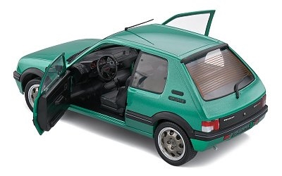 PEUGEOT 205 GTI GRIFFE 1992 VERT FLUORITE  - Photo 5