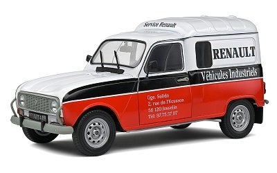 RENAULT 4LF4 RENAULT VEHICULE INDUSTRIEL 1988 WHITE / RED - Photo 1