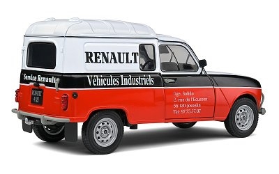 RENAULT 4LF4 RENAULT VEHICULE INDUSTRIEL 1988 WHITE / RED - Photo 3