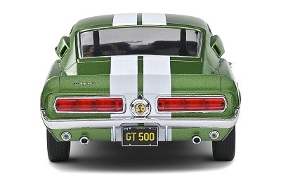 SHELBY GT500 1967 LIME GREEN/ WHITE STRIPES - Photo 2