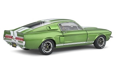 SHELBY GT500 1967 LIME GREEN/ WHITE STRIPES - Photo 3