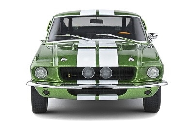 SHELBY GT500 1967 LIME GREEN/ WHITE STRIPES - Photo 4