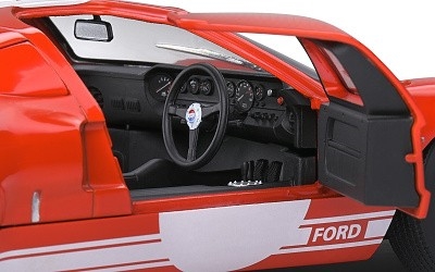 FORD GT40 MK.1 RED RACING 1968 - Photo 6