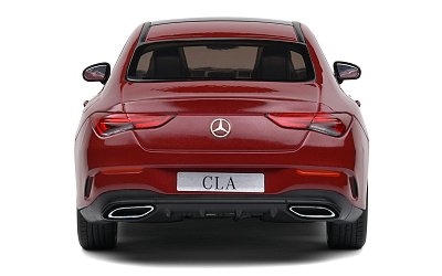 MERCEDES-BENZ CLA C118 COUPE AMG LINE 2019 ROUGE PATAGONIE - Photo 2