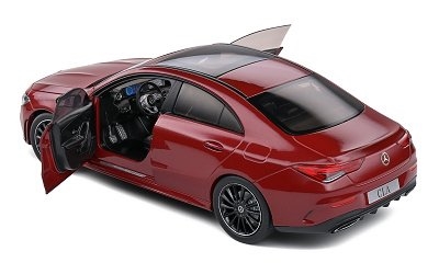 MERCEDES-BENZ CLA C118 COUPE AMG LINE 2019 ROUGE PATAGONIE - Photo 5