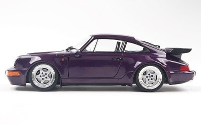 Porsche 911 (964) Turbo 1990 Violet Blue Metallic - Photo 4