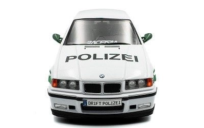 BMW E36 M3 Coupe SOLIDO WORKS DRIFT POLIZEI 1991 - Photo 2