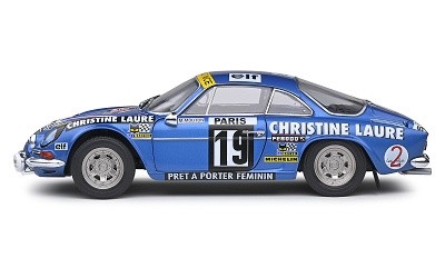ALPINE A110 1600S #19 M.MOUTON/F.CONCONI RALLYE MONTE-CARLO 1976 - Photo 1