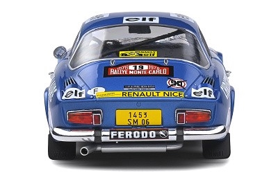 ALPINE A110 1600S #19 M.MOUTON/F.CONCONI RALLYE MONTE-CARLO 1976 - Photo 2