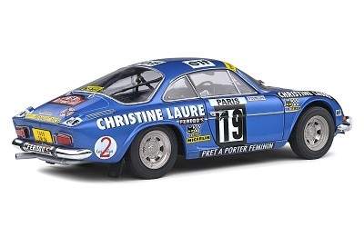 ALPINE A110 1600S #19 M.MOUTON/F.CONCONI RALLYE MONTE-CARLO 1976 - Photo 3