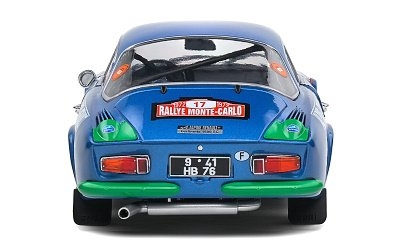 ALPINE A110 1600S #17 DARNICHE / MAHE RALLYE DE MONTECARLO 1972 - Photo 2