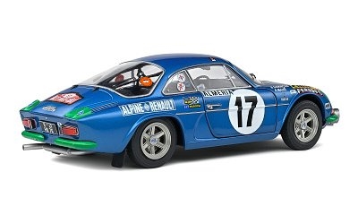 ALPINE A110 1600S #17 DARNICHE / MAHE RALLYE DE MONTECARLO 1972 - Photo 3