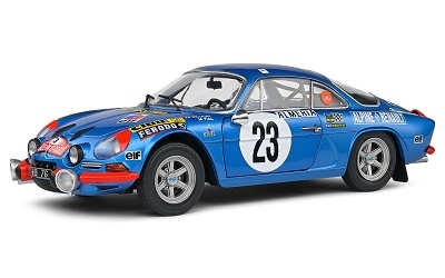 RENAULT ALPINE A110 1600S #23 NICOLAS / VIAL RALLY MONTE CARLO 1972 - Photo 1