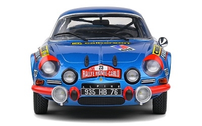 RENAULT ALPINE A110 1600S #23 NICOLAS / VIAL RALLY MONTE CARLO 1972 - Photo 2