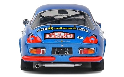 RENAULT ALPINE A110 1600S #23 NICOLAS / VIAL RALLY MONTE CARLO 1972 - Photo 3