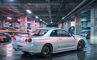 Nissan Skyline GT-R (BNR34) with NISMO Parts 1999 - Photo 1 Nissan Skyline GT-R (BNR34) with NISMO Parts 1999 - Photo 1