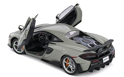 MCLAREN 600 LT COUPE 2018 BLADE SILVER - Photo 5