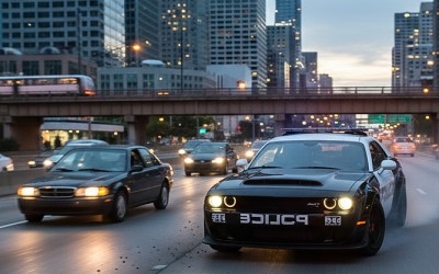 Dodge Challenger Demon Highway police 2023 - Photo 1