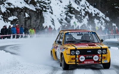 Fiat 131 Abarth #12 M.Mouton / Arri Rallye de Monte-Carlo 1980 - Photo 1
