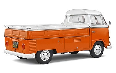 VOLKSWAGEN T1 PICK UP 1950 ORANGE / BEIGE - Photo 3