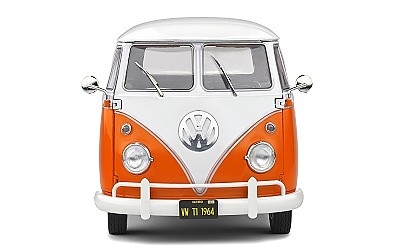 VOLKSWAGEN T1 PICK UP 1950 ORANGE / BEIGE - Photo 4