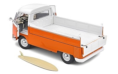VOLKSWAGEN T1 PICK UP 1950 ORANGE / BEIGE - Photo 5