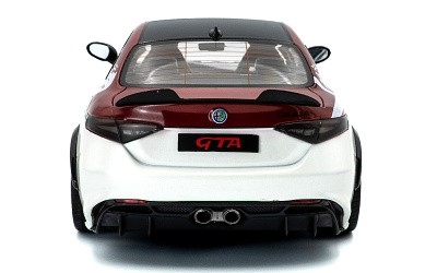 Alfa Romeo Giulia GTA-M 2023 Bianco i Rosso - Photo 3