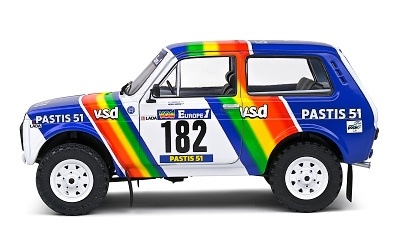 LADA NIVA #182 JABOUILLE / SARDOU PARIS DAKAR 1984 - Photo 1