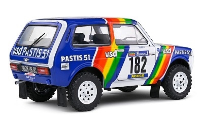 LADA NIVA #182 JABOUILLE / SARDOU PARIS DAKAR 1984 - Photo 4