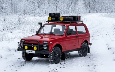 Lada Niva 1980 red - Photo 1