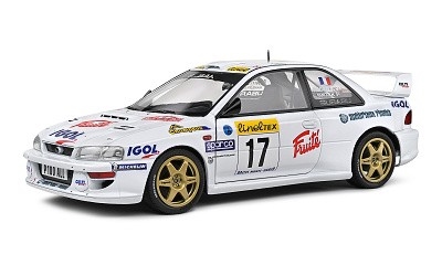 SUBARU IMPREZA 22B #17 PANIZZI /PANIZZI RALLY MONTE CARLO 1999 - Photo 1