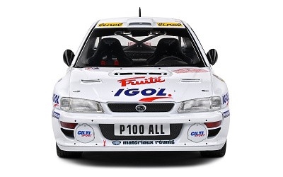 SUBARU IMPREZA 22B #17 PANIZZI /PANIZZI RALLY MONTE CARLO 1999 - Photo 2