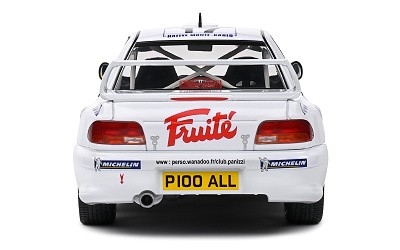 SUBARU IMPREZA 22B #17 PANIZZI /PANIZZI RALLY MONTE CARLO 1999 - Photo 3