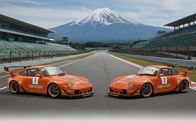 Porsche 911 RWB bodykit Jagermeister 2020 - Photo 6