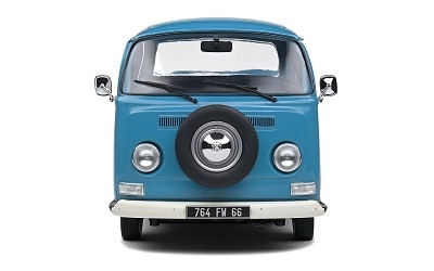 VOLKSWAGEN T2 PICK UP 1968 BLUE PETROL - Photo 2