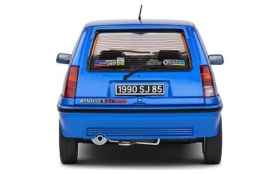 RENAULT 5 GT TURBO Ph. 2 BLUE LUMIERE 495 - Photo 3
