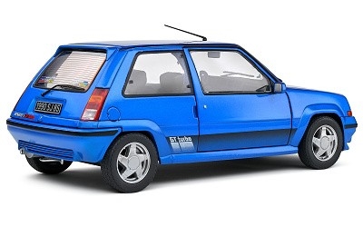 RENAULT 5 GT TURBO Ph. 2 BLUE LUMIERE 495 - Photo 4