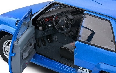 RENAULT 5 GT TURBO Ph. 2 BLUE LUMIERE 495 - Photo 5