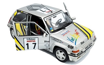 Renault 5 GT TURBO Mk. 2 #17 A.OREILLE Tour de Corse 1989 - Photo 6