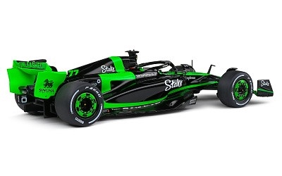 Kick Sauber C44 Showcar Version 2024 Black / Green - Photo 3