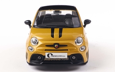 Fiat F595 Abarth SOLIDO WORKS 2024 yellow - Photo 2