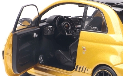 Fiat F595 Abarth SOLIDO WORKS 2024 yellow - Photo 4