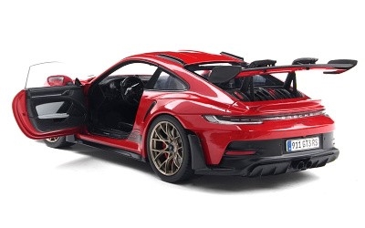 PORSCHE 911 (992) GT3 RS GUARDS RED 2024 - Photo 2